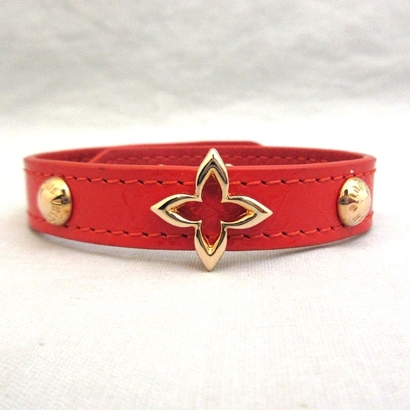 Louis Vuitton | Jewelry | Louis Vuitton Monogram Flower Bracelet M6535 ...